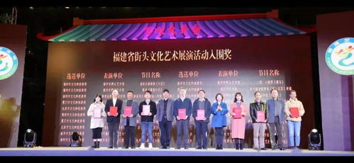 我市在第八屆福建藝術節全省街頭文化藝術展演中斬獲佳績