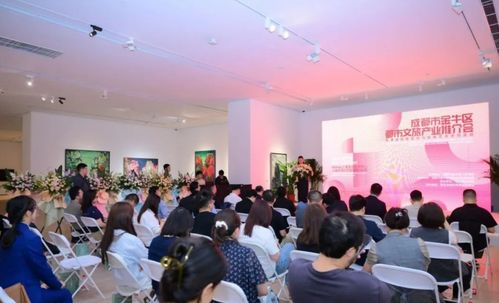 以文藝促產(chǎn)業(yè)融合 成都市金牛區(qū)在畫展現(xiàn)場(chǎng)推介文旅產(chǎn)業(yè)